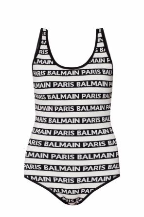 Body z wyszytym logo, zdjęcie 1 Body z wyszytym logo od Balmain
